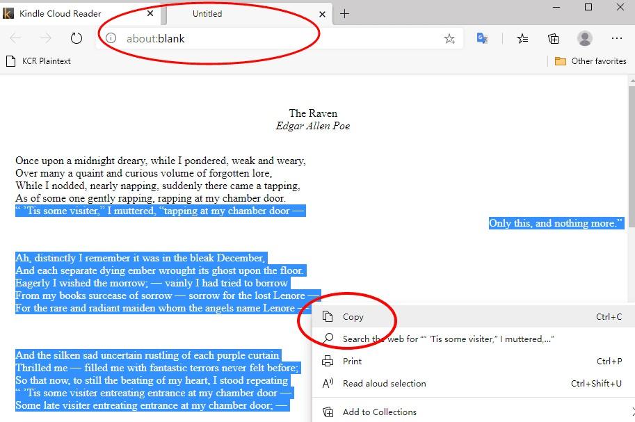 How To Copy Text From Kindle Cloud Reader
