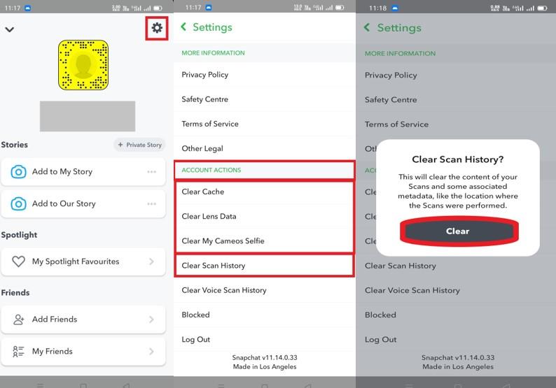 How To Delete Recents On Snapchat