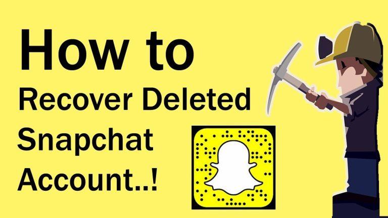 Home 11 How To Recover A Deleted Snapchat Account?