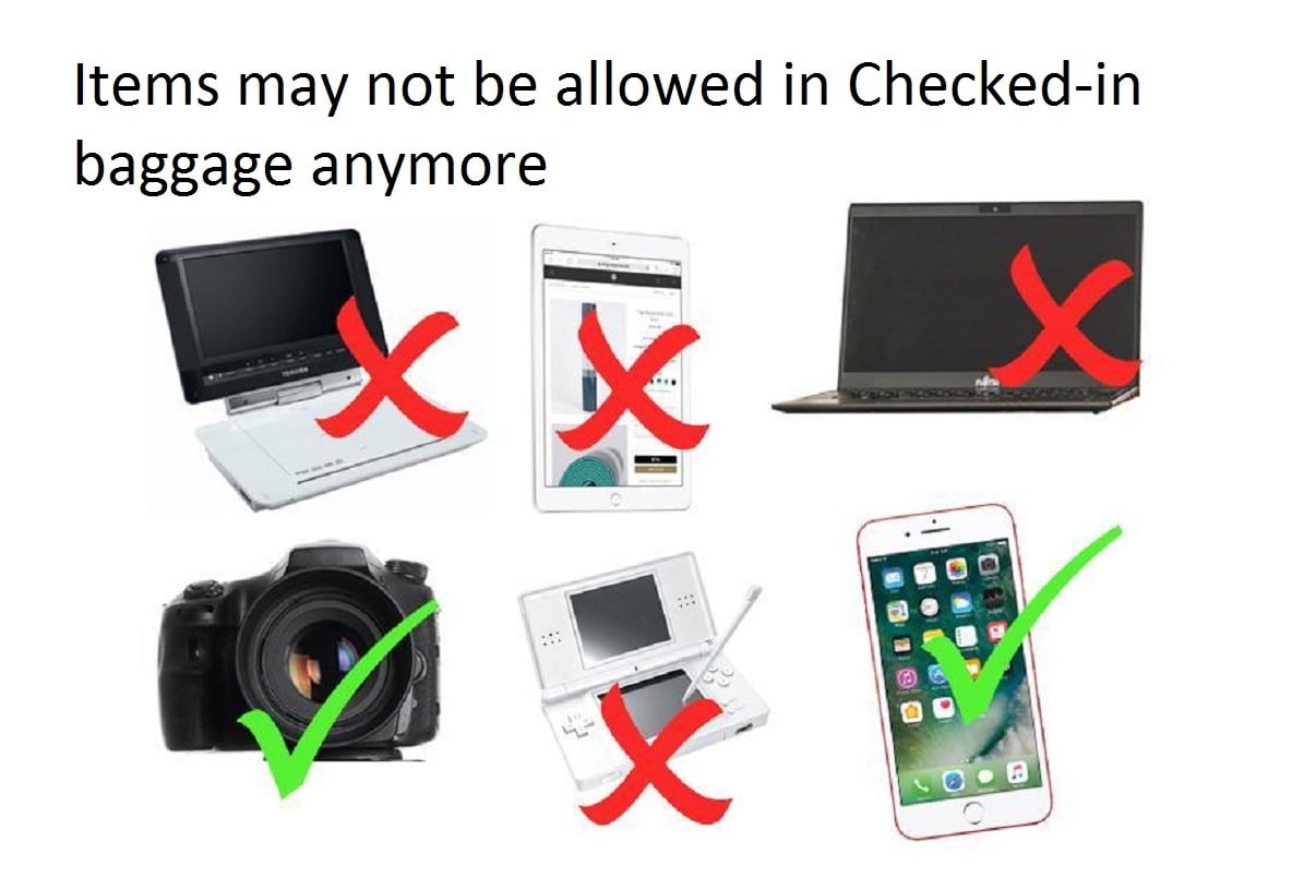 Can Laptops Go in Checked Luggage?