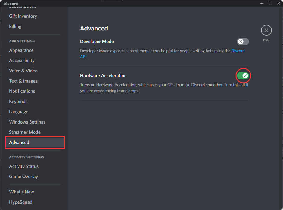 How To Turn Off Hardware Acceleration Discord 1 How To Turn Off Hardware Acceleration Discord