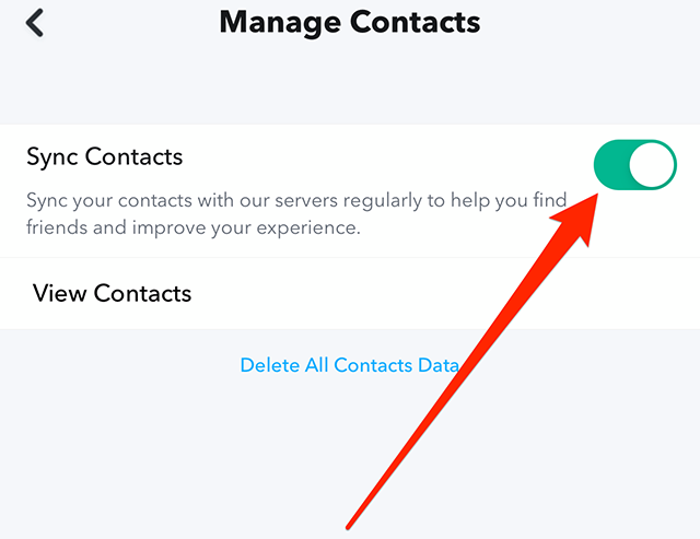How To Turn Off Contacts On Snapchat 1 How To Turn Off Contacts On Snapchat